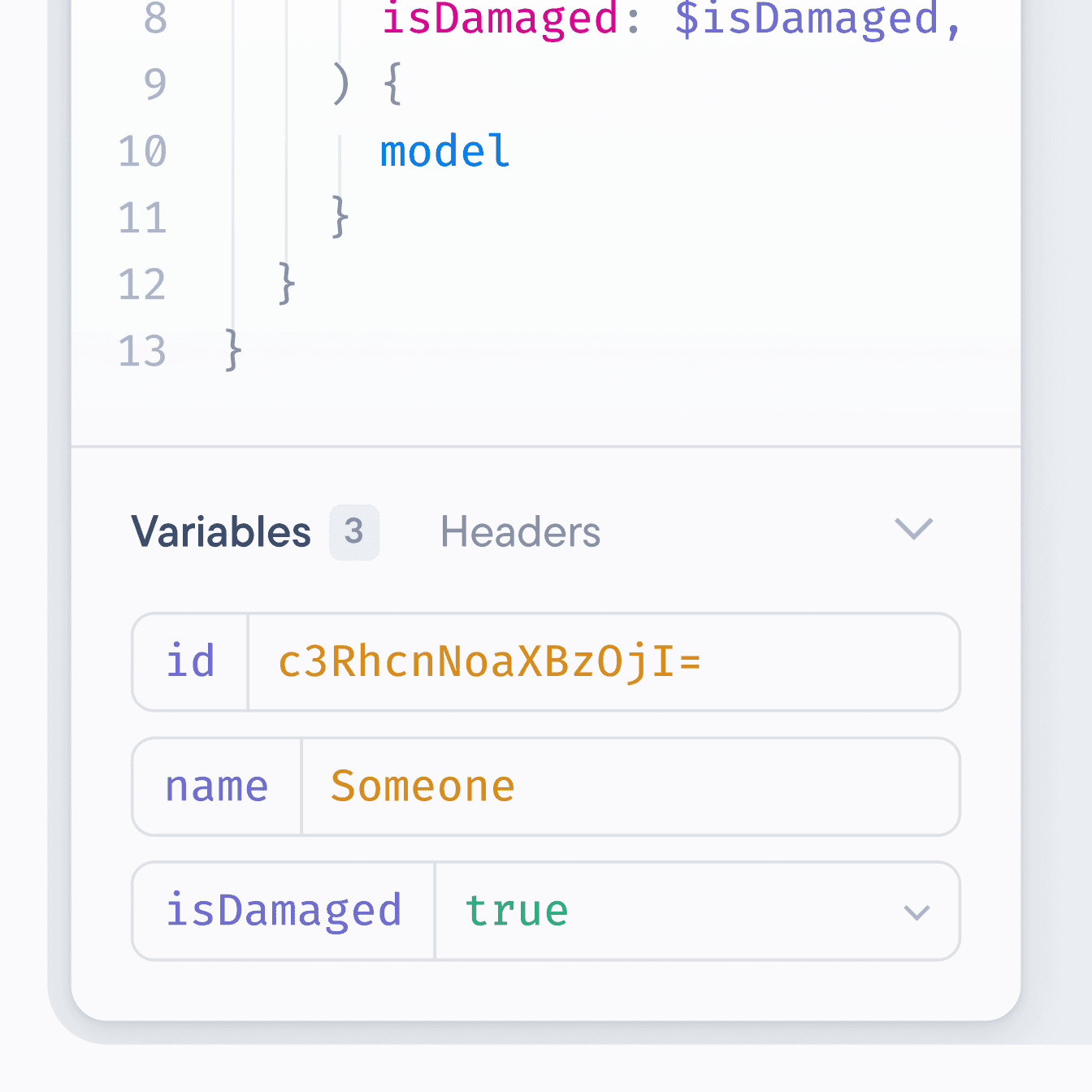 Variables