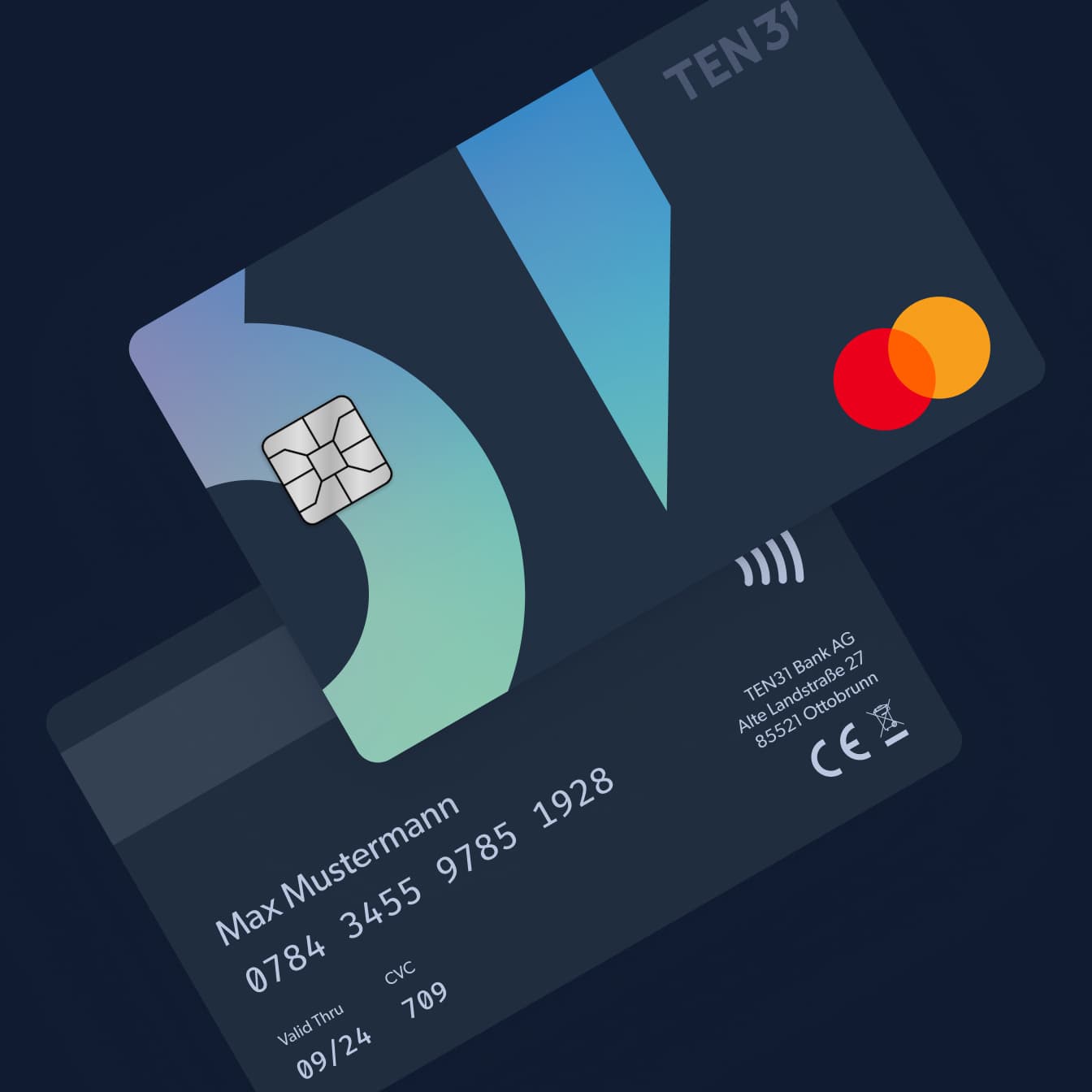 Credit card dark