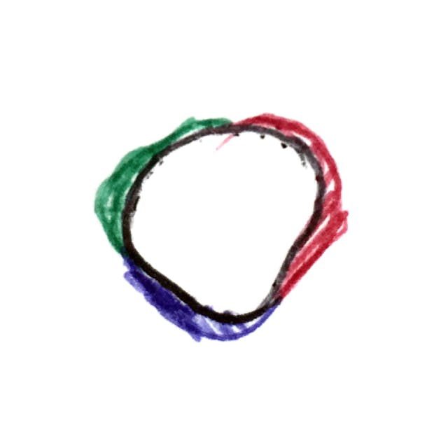 Prisma logo sketch