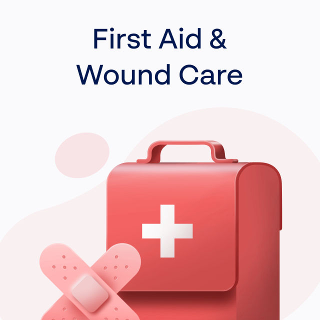 Illustration First Aid & Wound Care